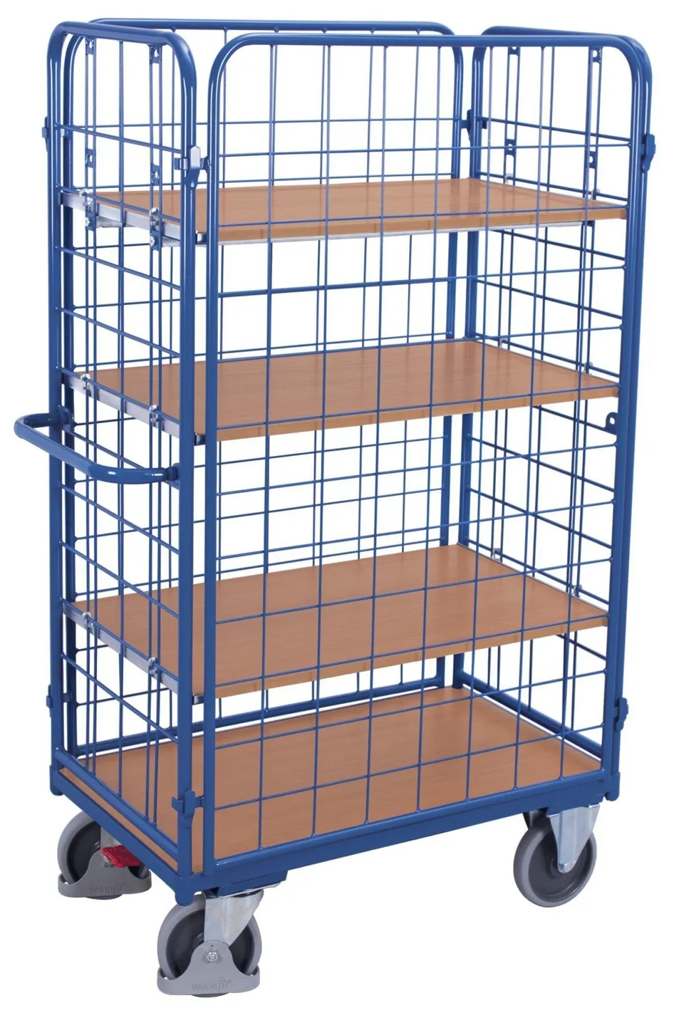 Variofit VF 700311 Carrello a Ripiani 500 kg 3 Ripiani