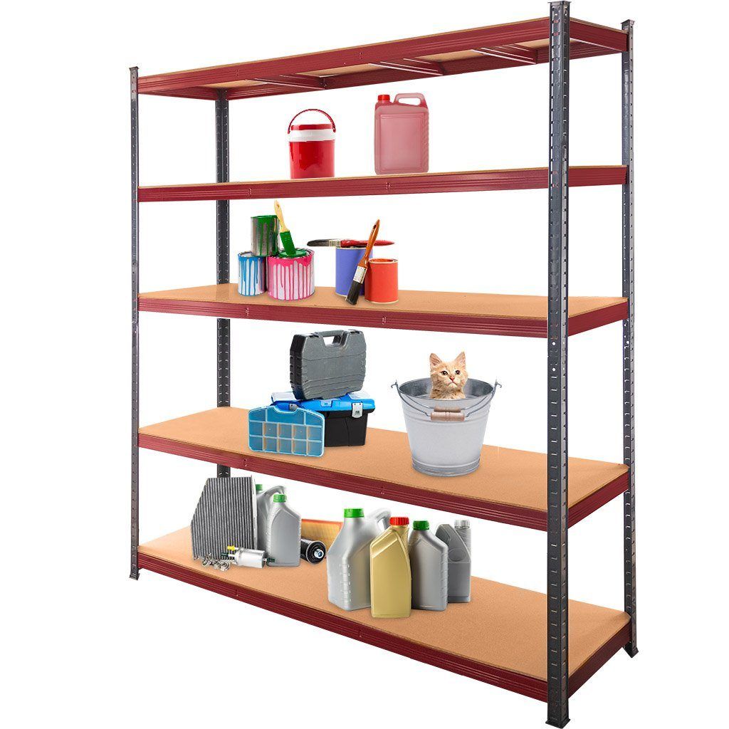 Mega-M Basic Plus scaffale magazzino H180 L180 P45 5 ripiani