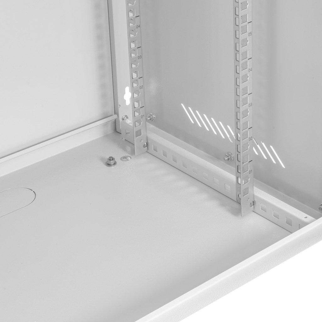 NETBERG BASIC 12U Armadio Rack 19" Muro Grigio 60x40