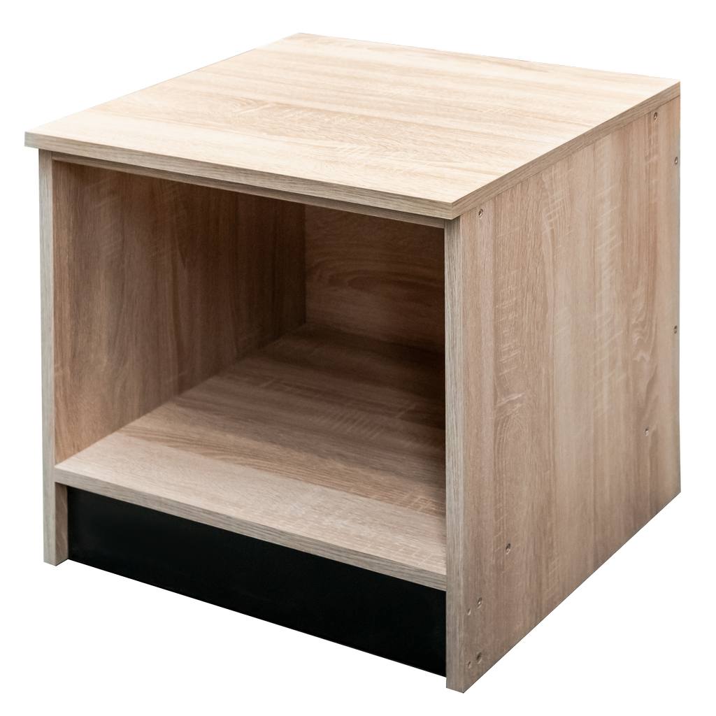 Mega-M 50x50x50 mobile porta cestini rovere sonoma