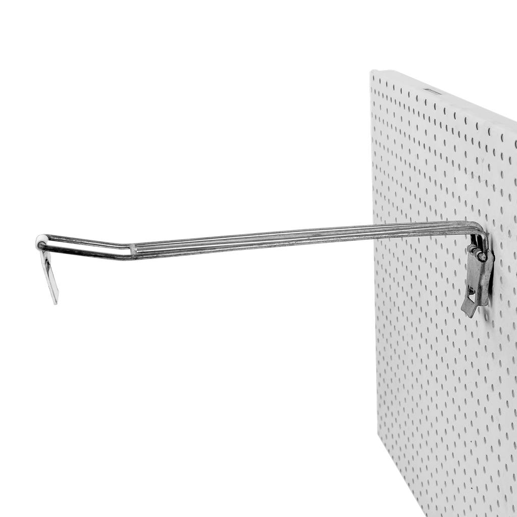 Mega-M Gancio Triplo Euro 30 cm con Portaprezzo clips