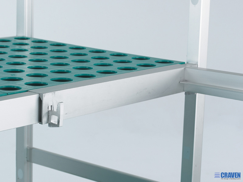 Craven CA2 Scaffale Alluminio Modulare 4 Ripiani