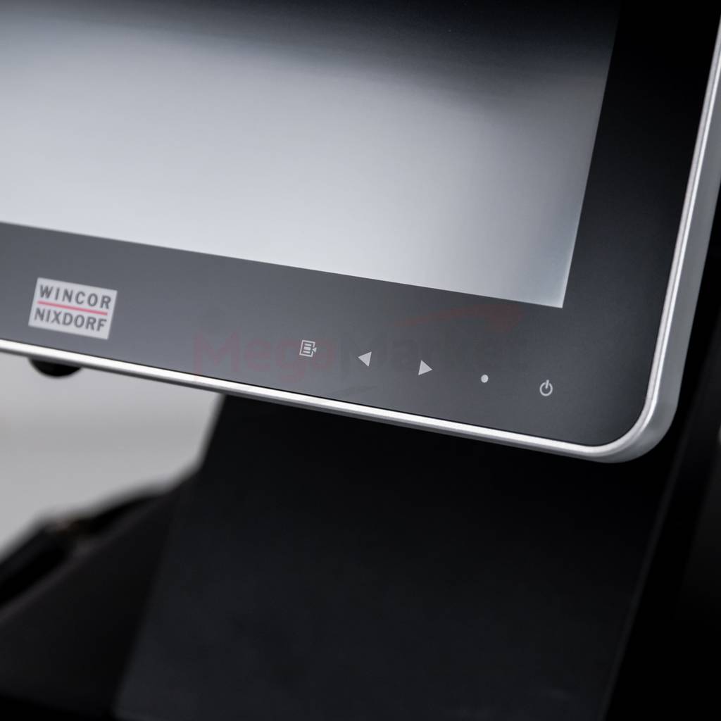 Wincor Nixdorf BA93W+BA91W monitor touch POS 15,6+10,1 pollici
