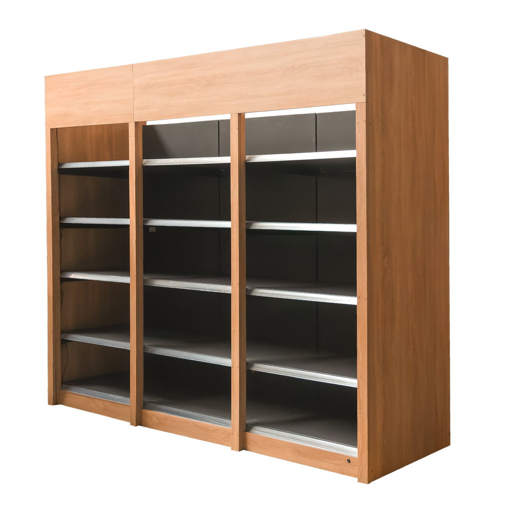 Mega-M Scaffale portabottiglie 308 cm rovere sonoma con LED