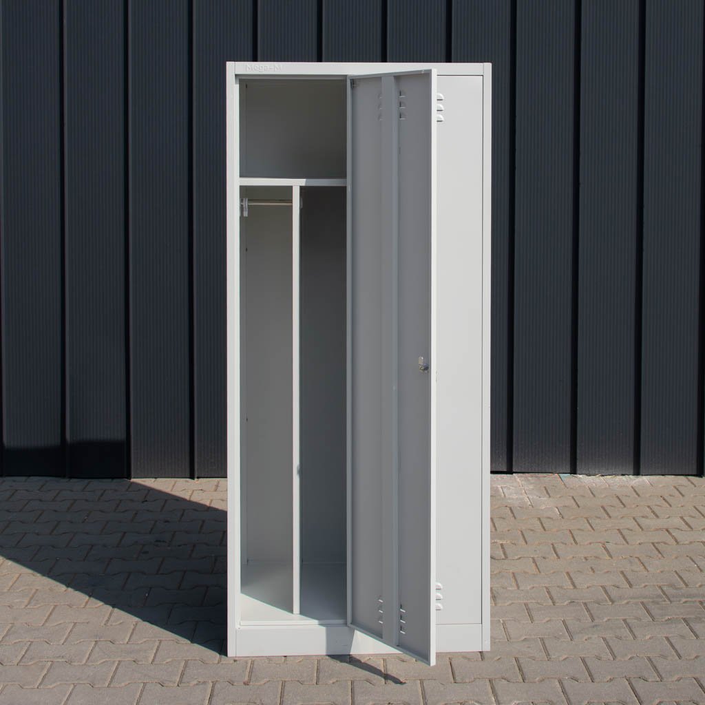 Mega-M armadietto spogliatoio 2 ante grigio 80 cm expo