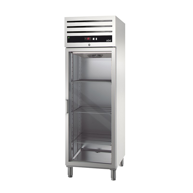 ASBER Green Line GCPZ-701 GD armadio frigo vetrina 543L inox