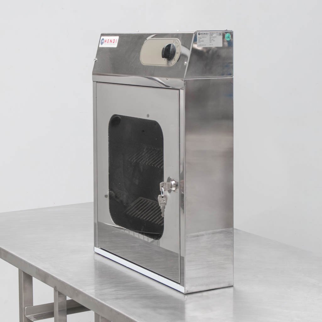 Hendi AEF sterilizzatore coltelli UV acciaio inox 30 coltelli
