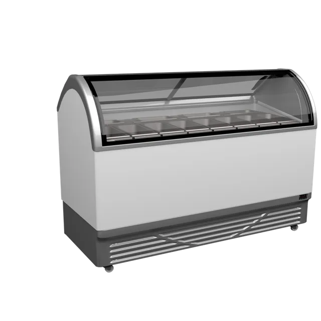 Juka M12Q+ Vetrina gelati 12 vaschette -14/-23°C