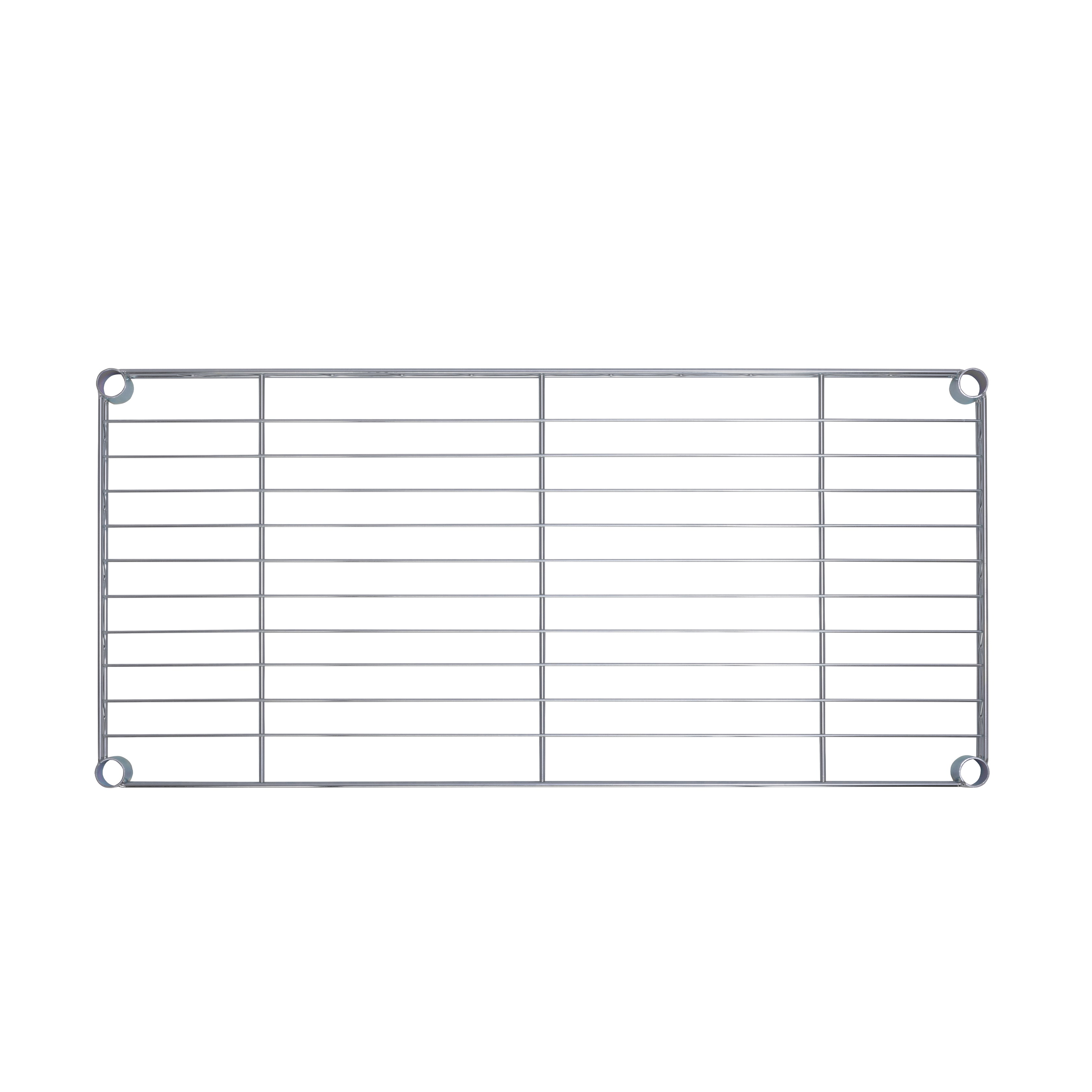 Seville Classics WEB370 ripiano rete acciaio 76x36 cm zincato