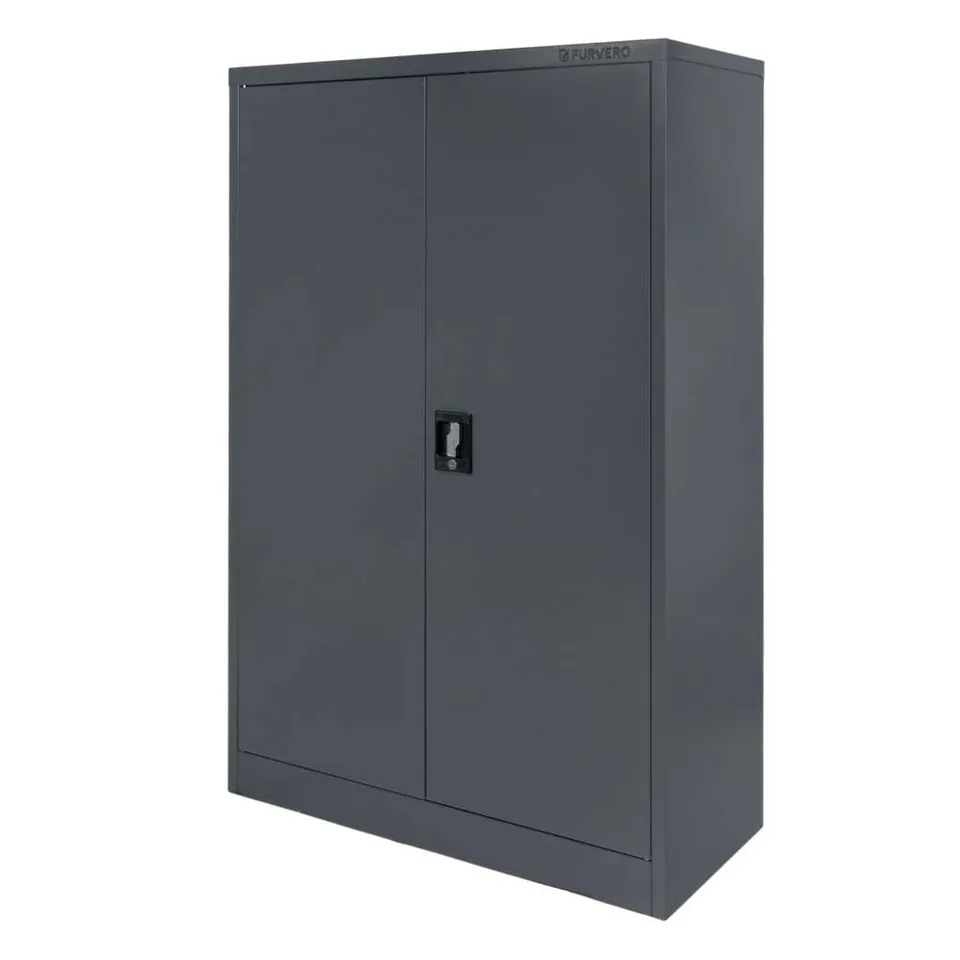 Furvero W-104 G/G armadio metallo 90x40x140 grafite