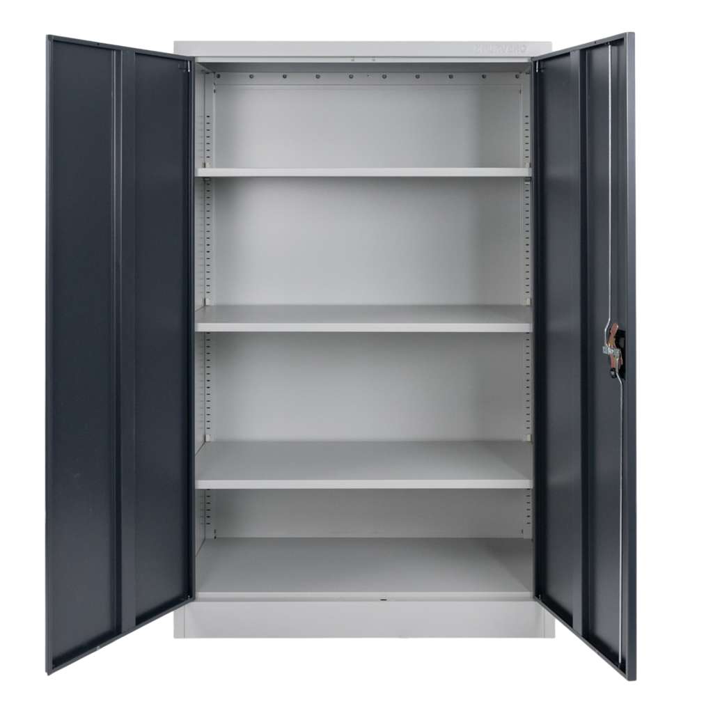 Furvero W-104 S/G armadio metallo 90x40x140 cm grigio