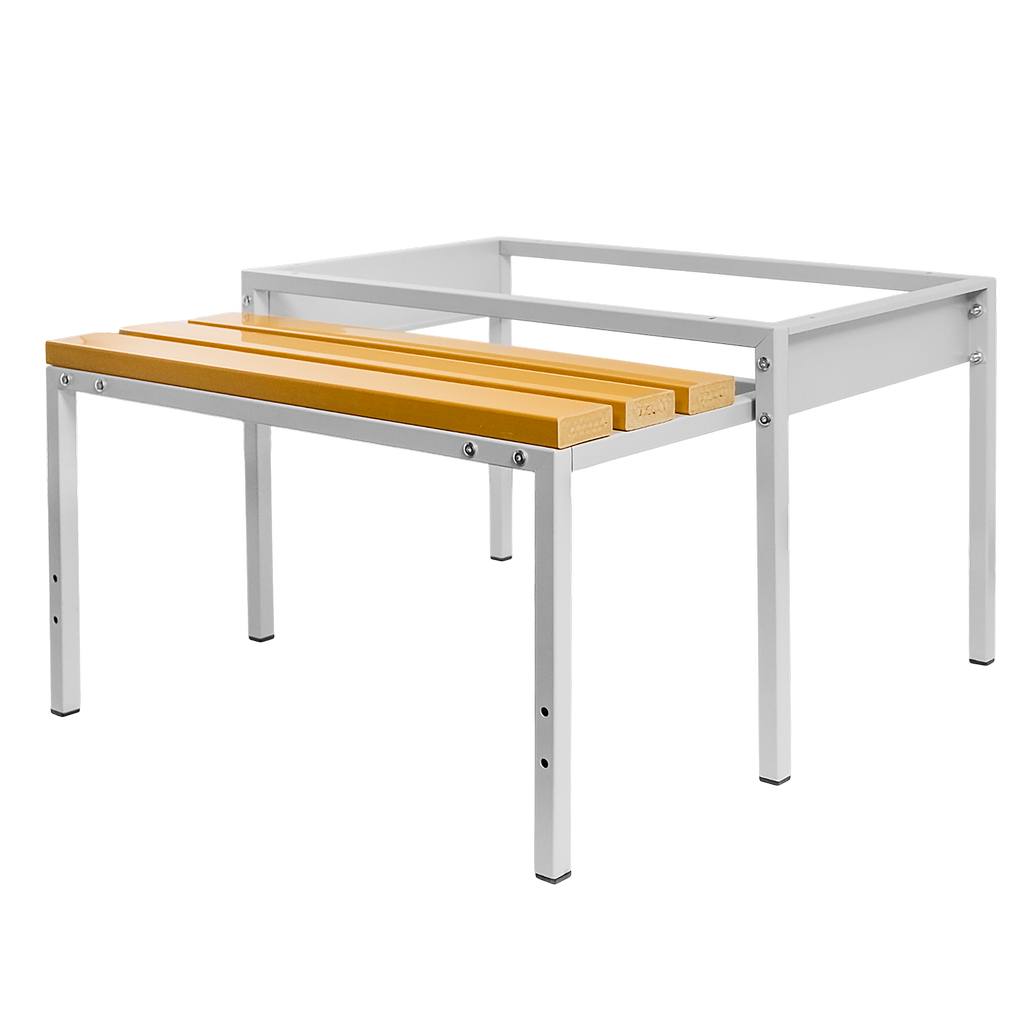 Mega-M base 80x80x43 panca WPC estraibile spogliatoio
