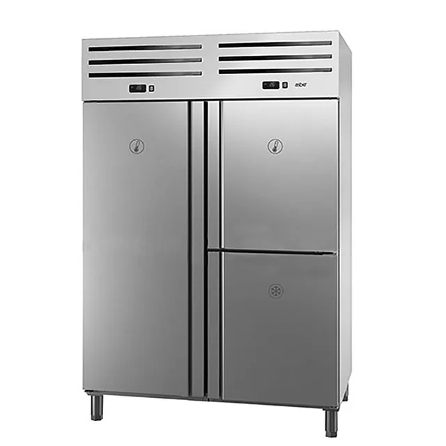 ASBER Essenzial Line ECPM-1403 HC armadio frigo inox 1339 L