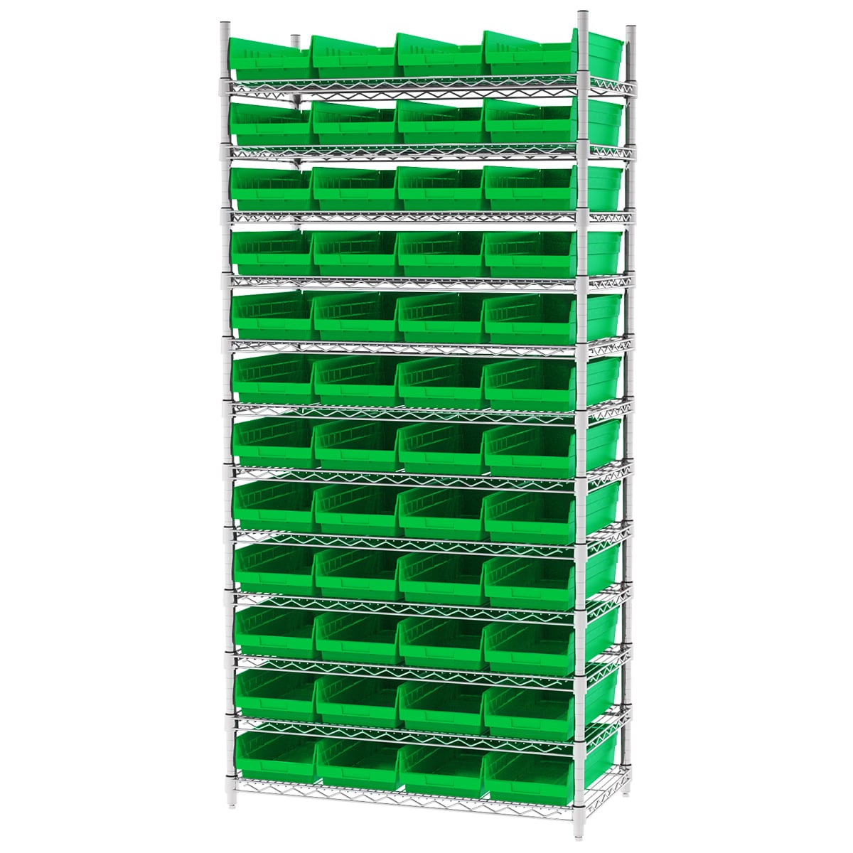 Akro-Mils AWS183630158 Scaffale Filo 48 Contenitori