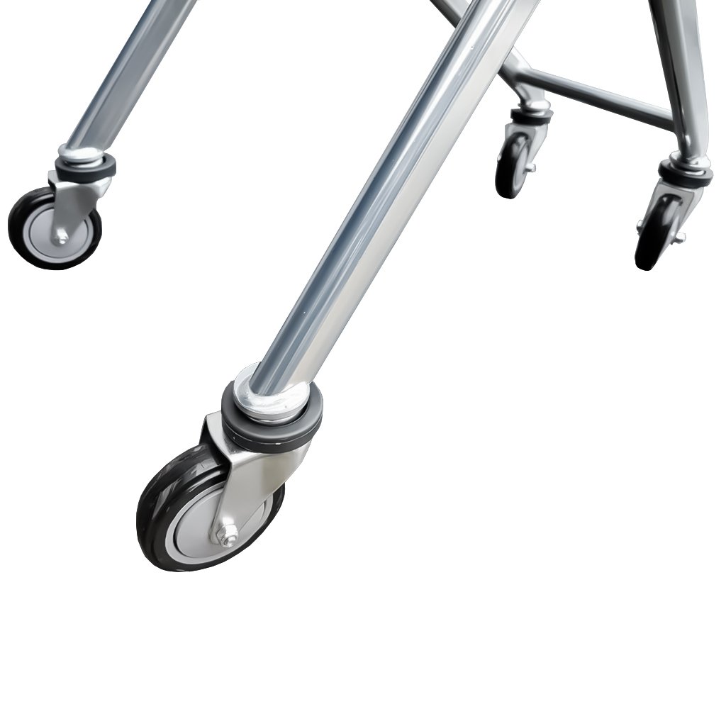 Mega-M YR 240L carrello spesa 240 litri set 10 pz zincato