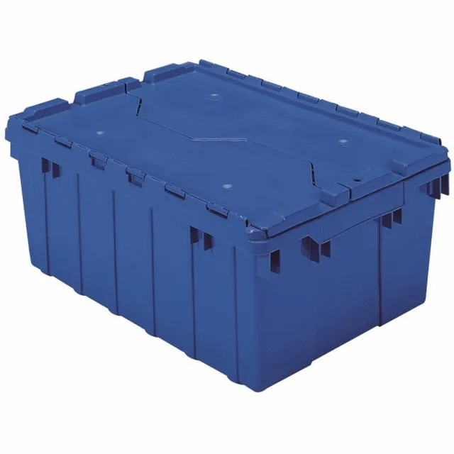 Akro-Mils 39085 contenitore con coperchio 30 l blu grigio