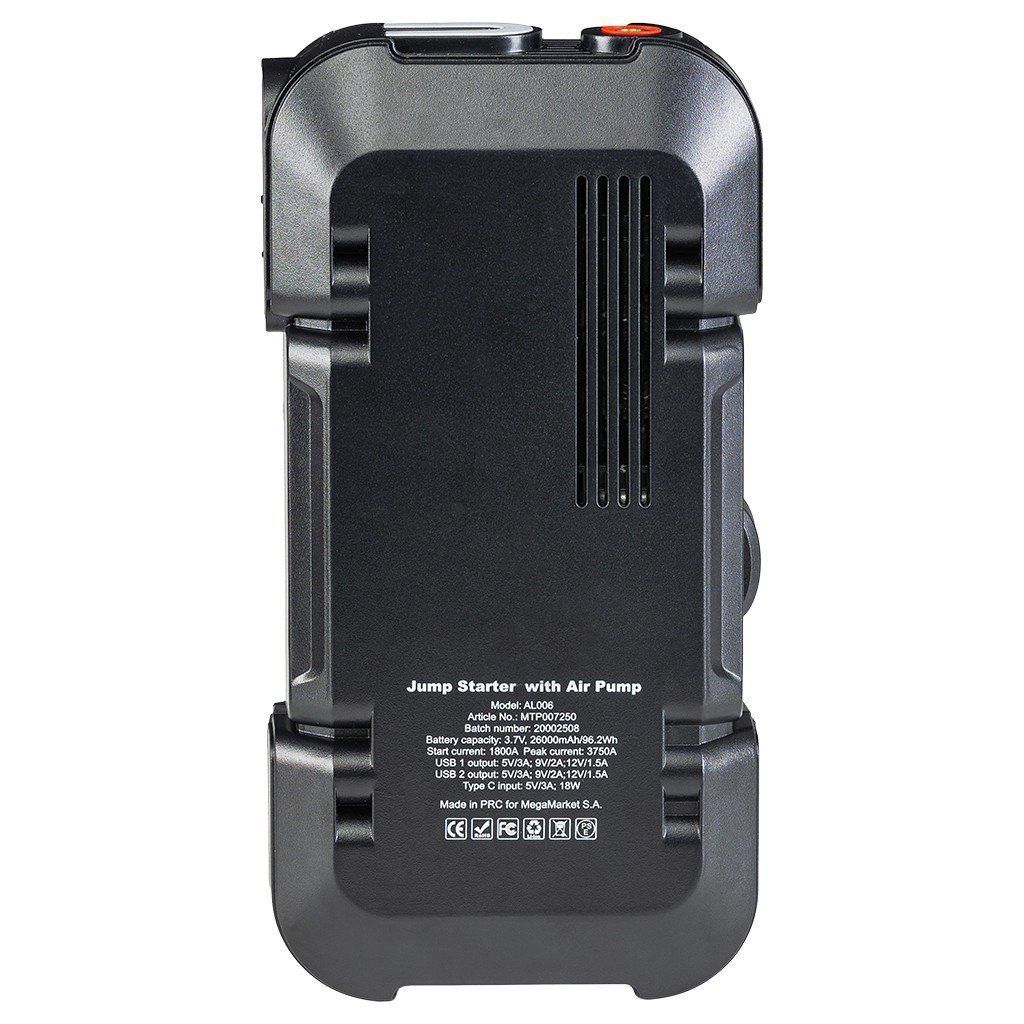 Werkberg AL006 booster avviamento 26000mAh con compressore