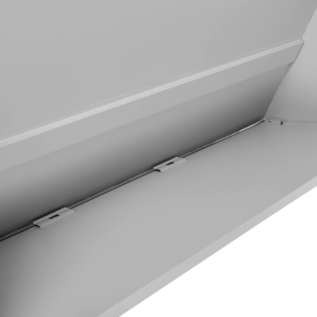 Mega-M 80 tetto inclinato per armadio spogliatoio grigio 80x50x30