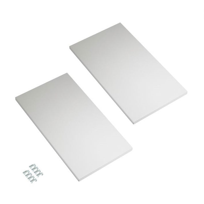 Seville Classics UltraHD UHD16236S Ripiani Acciaio Granite 2 Pezzi