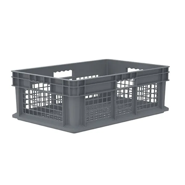 Akro-Mils 37608 cassa impilabile rete grigia