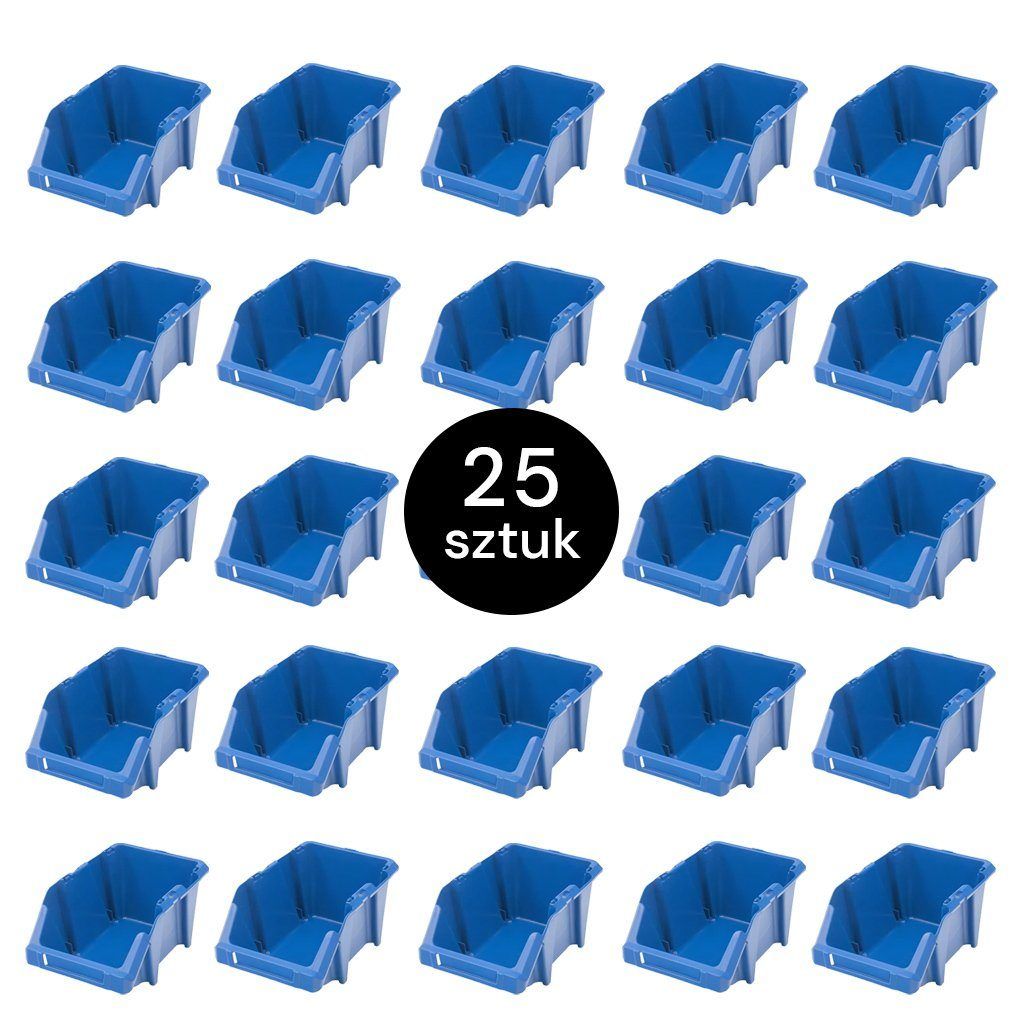 Mega-M S vaschetta portaminuteria blu 15,5x25x12 cm 25 pz