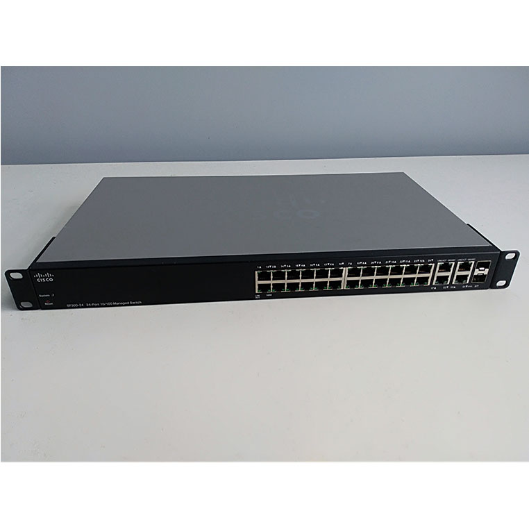Cisco SF300-24 SRW224G4-K9 switch 24 porte managed