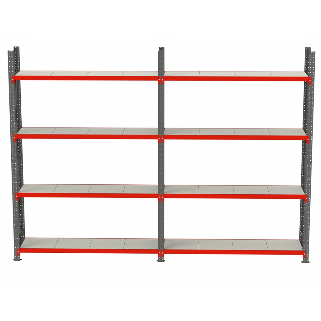 Mega-M Fortis scaffale magazzino 8 ripiani 240x425,5x50 cm