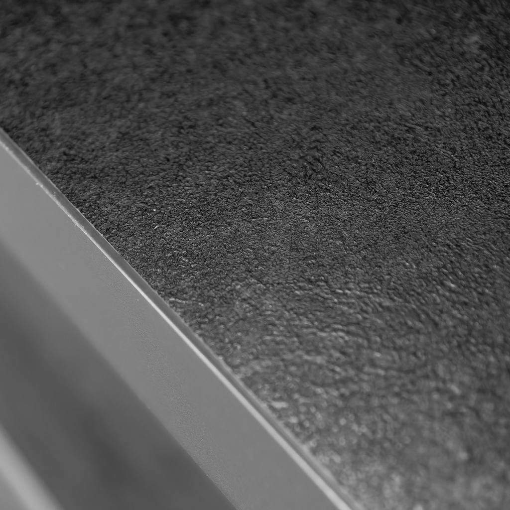 Mega-M banco cassa 200x60x90 cm nero rovere kraft