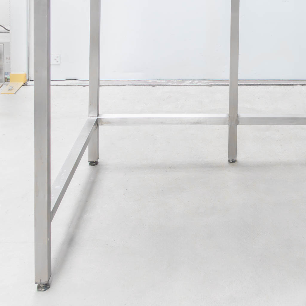 Ascobloc Tavolo Gastronomico Centrale Inox 108x82x118 cm