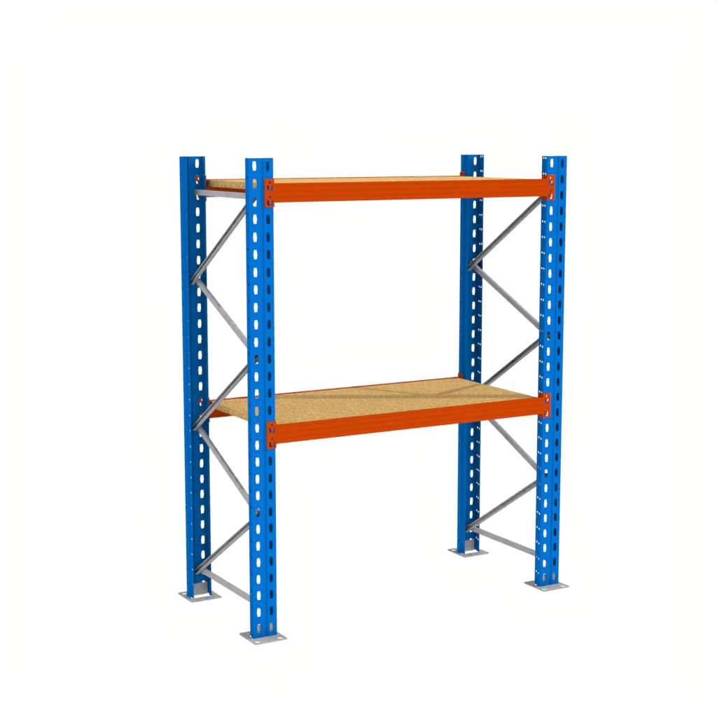 Mega-M XR scaffale magazzino 200x196x80 cm 2 ripiani 450 kg