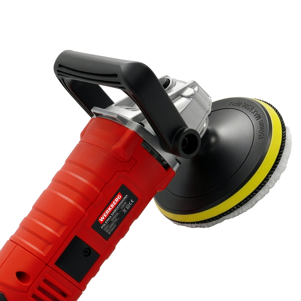 Werkberg POLKQ101 Lucidatrice auto 150 mm 1050W 7 velocità