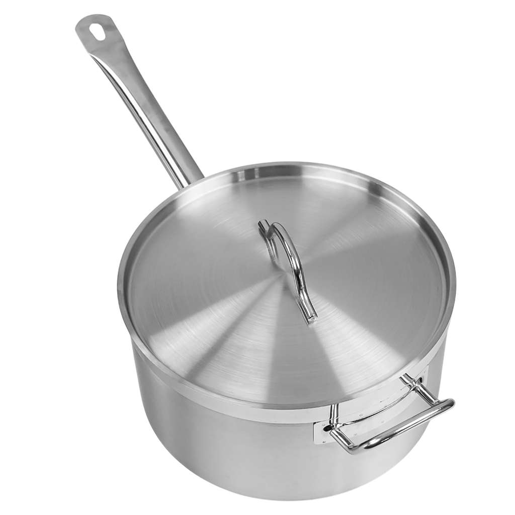 Mega-M PRO casseruola acciaio con coperchio 8L 26 cm