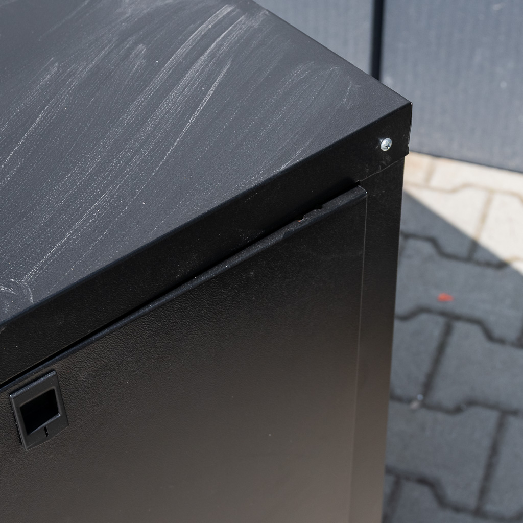 Mega-M 15U armadio rack 19” 60x60x75 nero sospeso