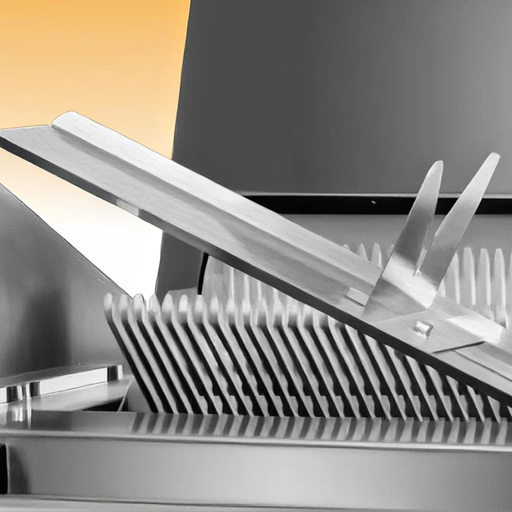 Lozamet AO.C.02.04.1 ripiano inclinato inox per affettatrice MPK