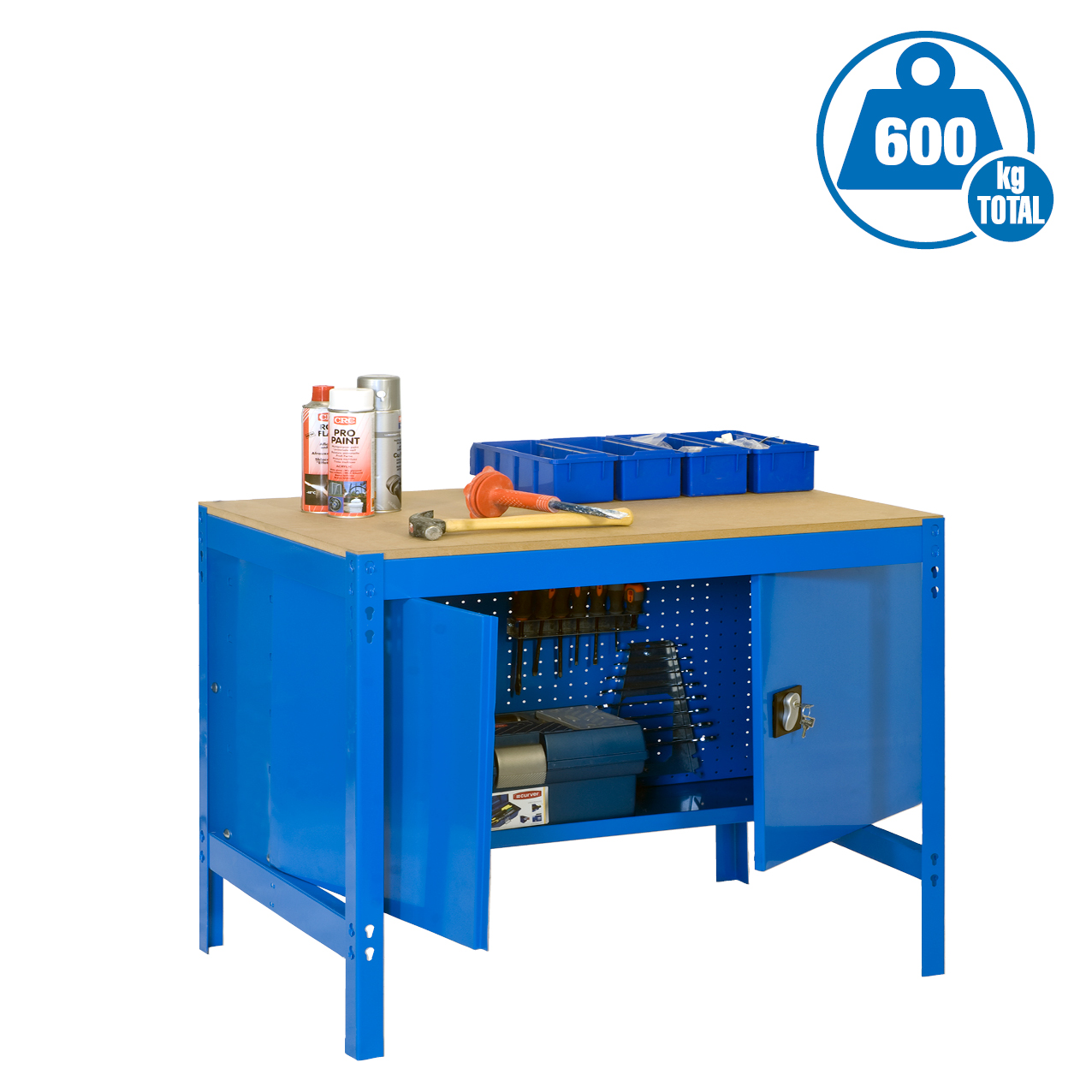 Simonrack SimonWork BT 0 Banco da Lavoro con Armadietto Officina