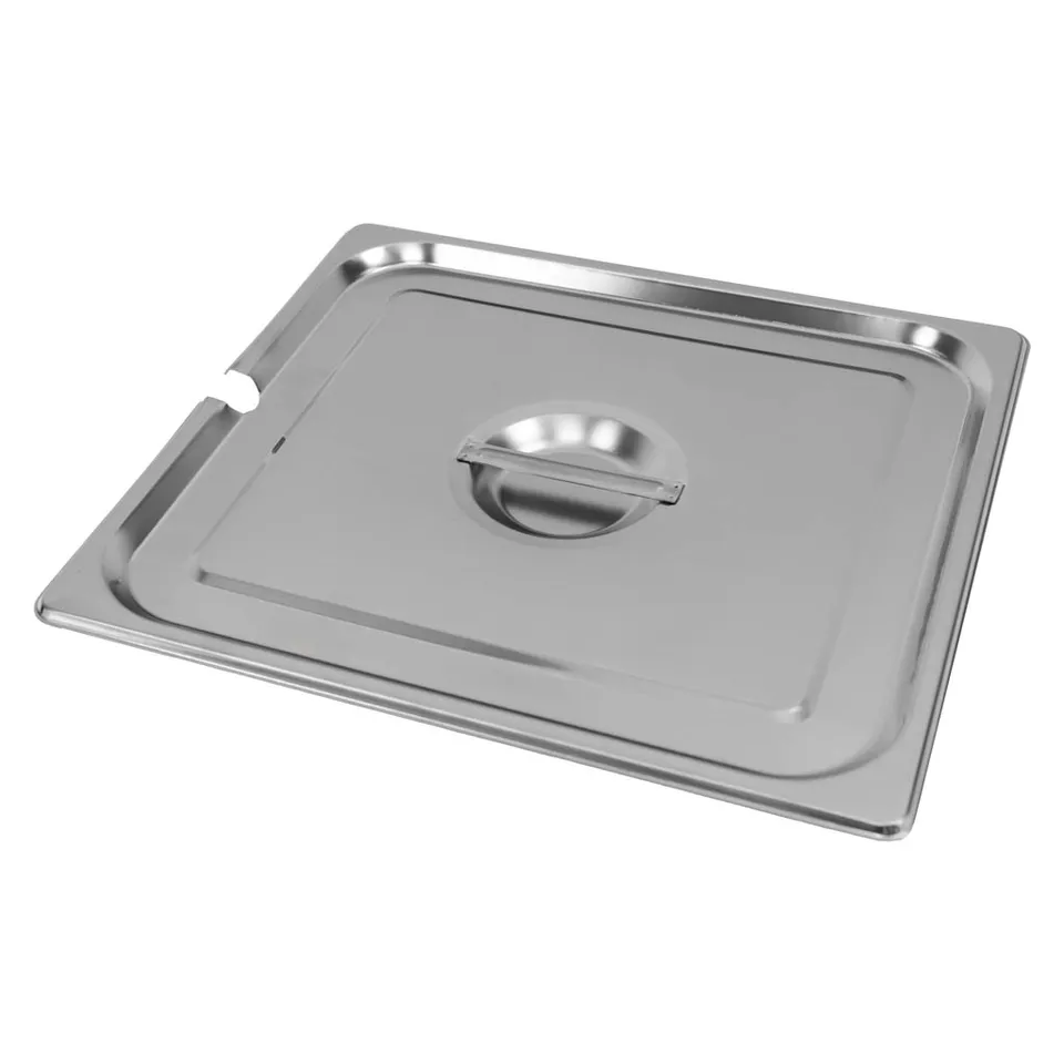 Mega-M GN 2/3 coperchio gastronorm inox con foro