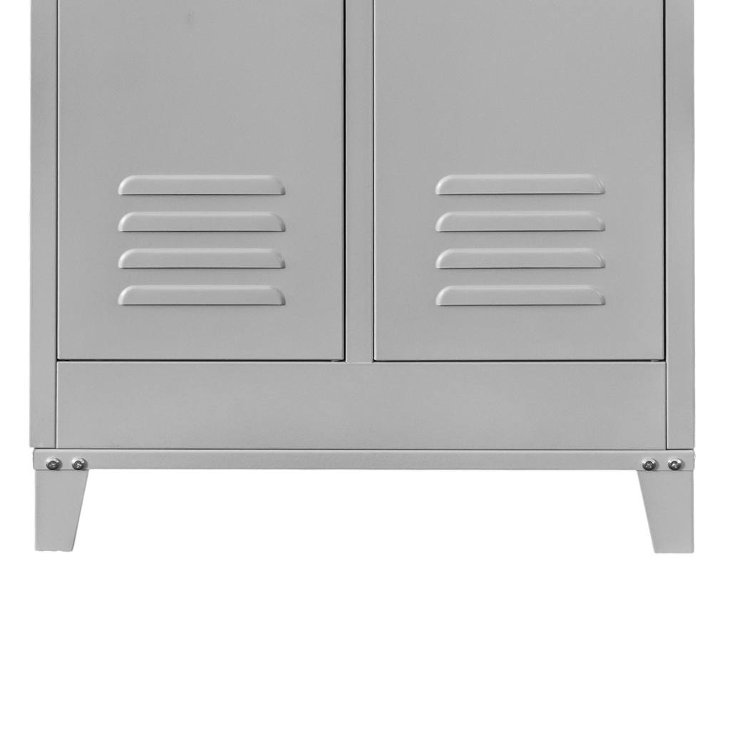 Mega-M base rialzata per armadio 60 grigia 60x50x10 cm