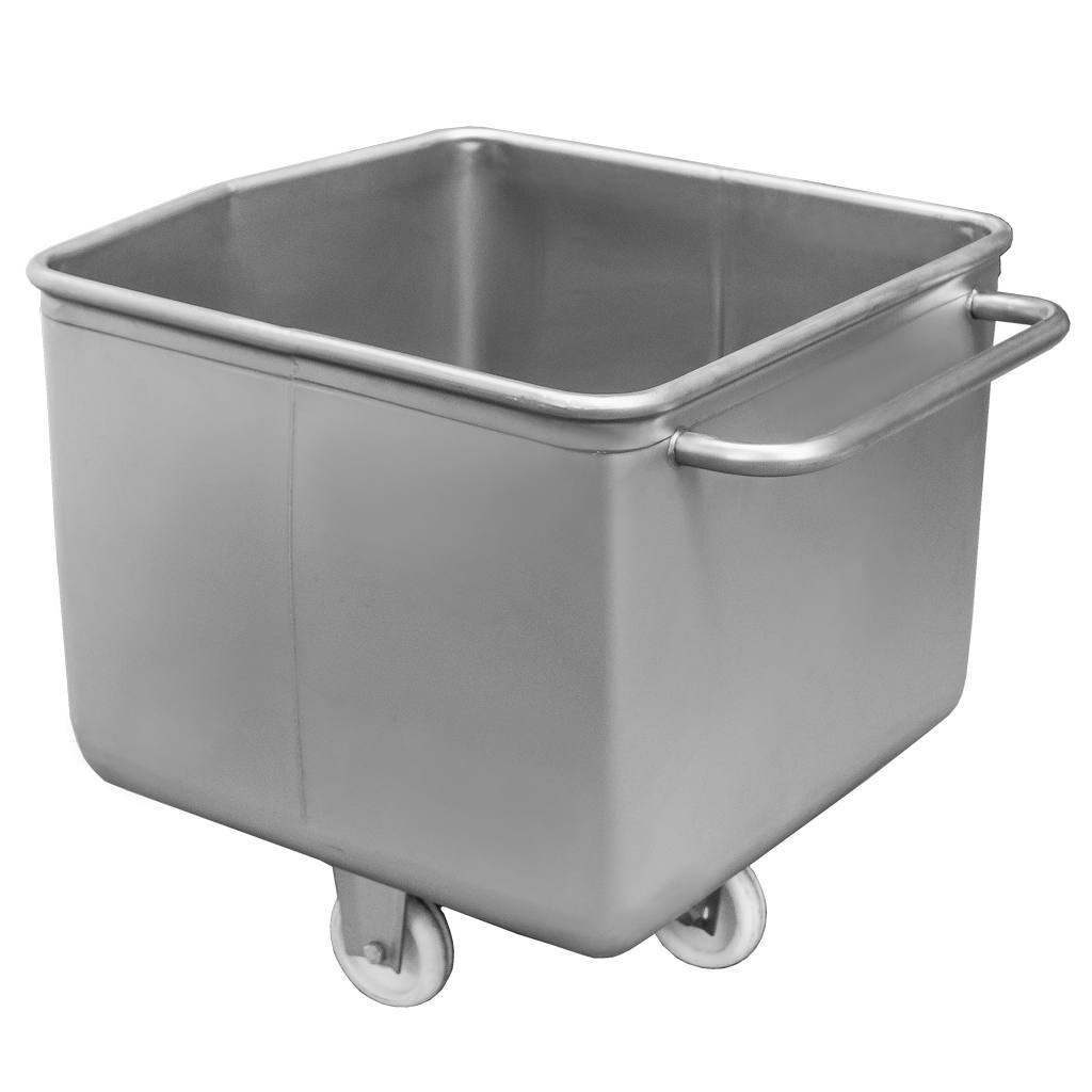Mega-M HEN carrello inox per carne 200 L AISI 304