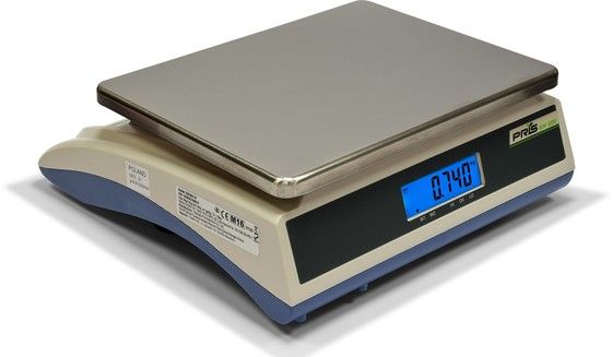 PRIS EW-200 bilancia da negozio 15 kg a batteria omologata