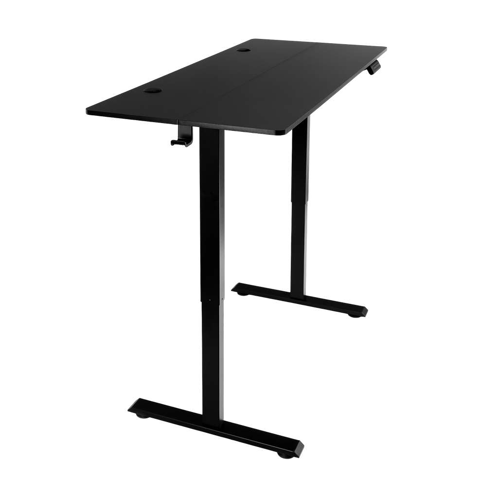 Furvero scrivania elettrica regolabile nera 140x60 cm
