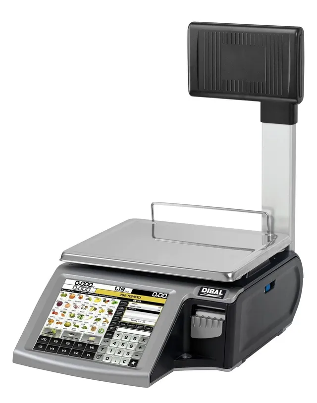 Dibal D-955T bilancia etichettatrice 15 kg touch