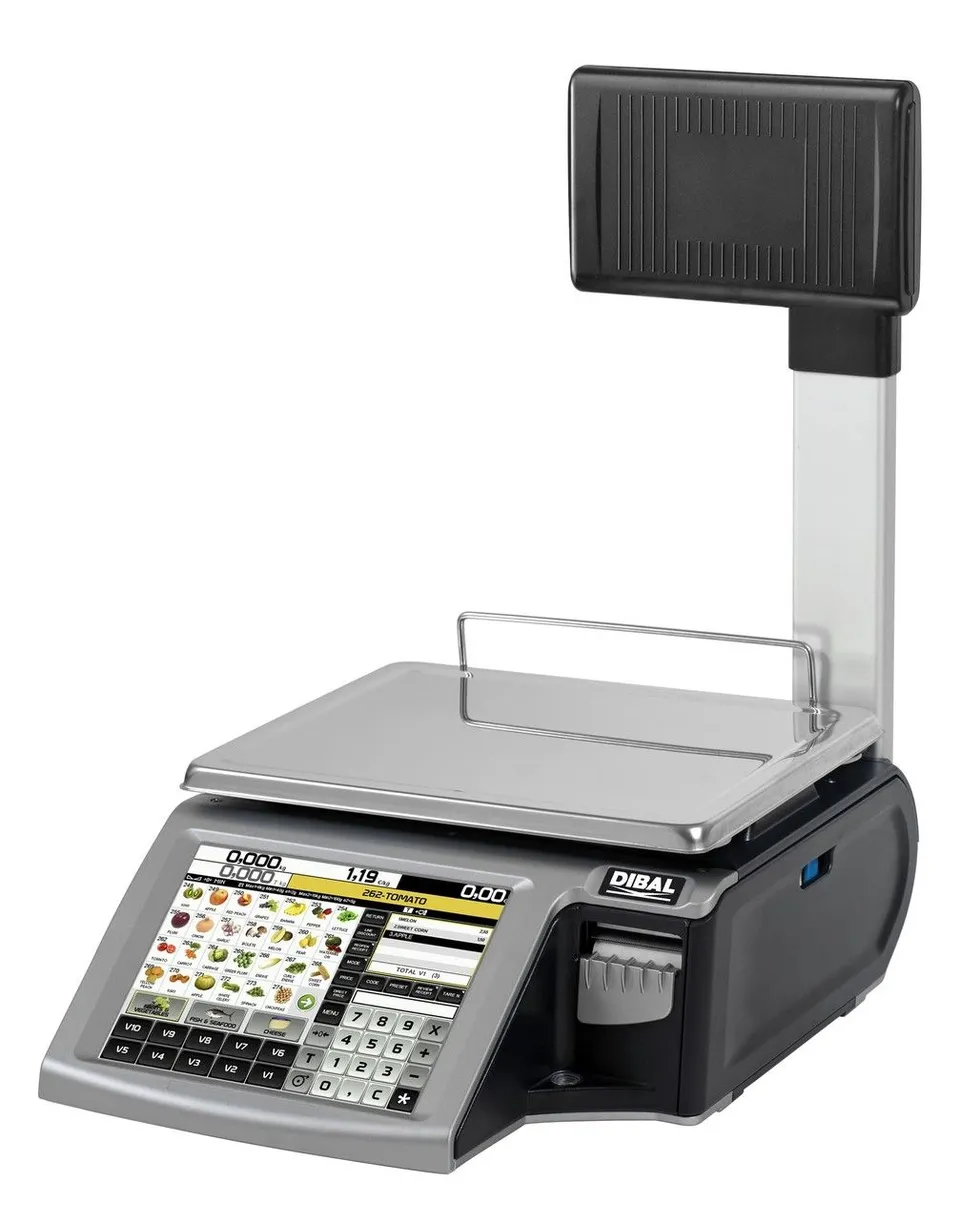 Dibal D-955T bilancia etichettatrice 15 kg touch