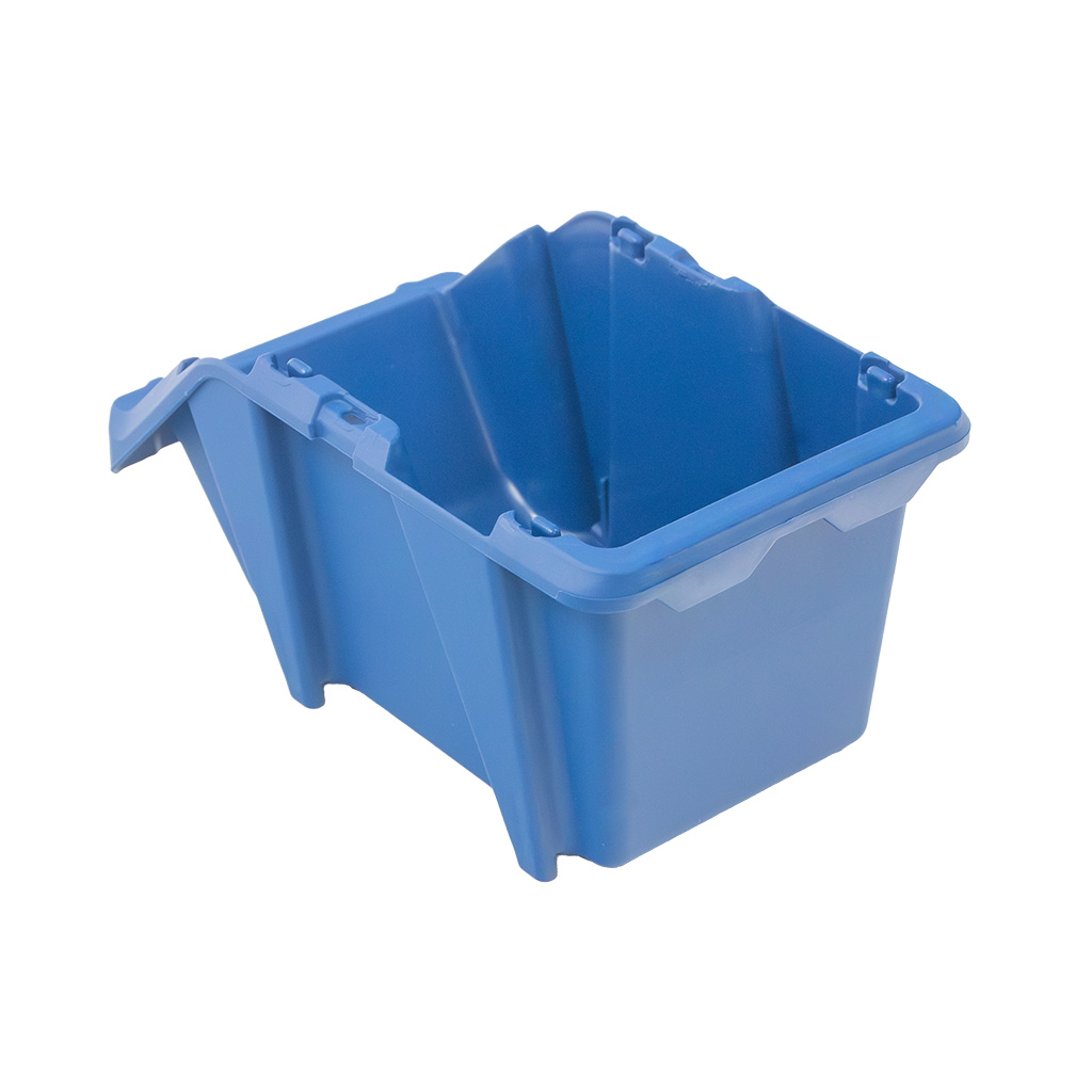 Mega-M M 20x30x13 cm vaschetta magazzino blu