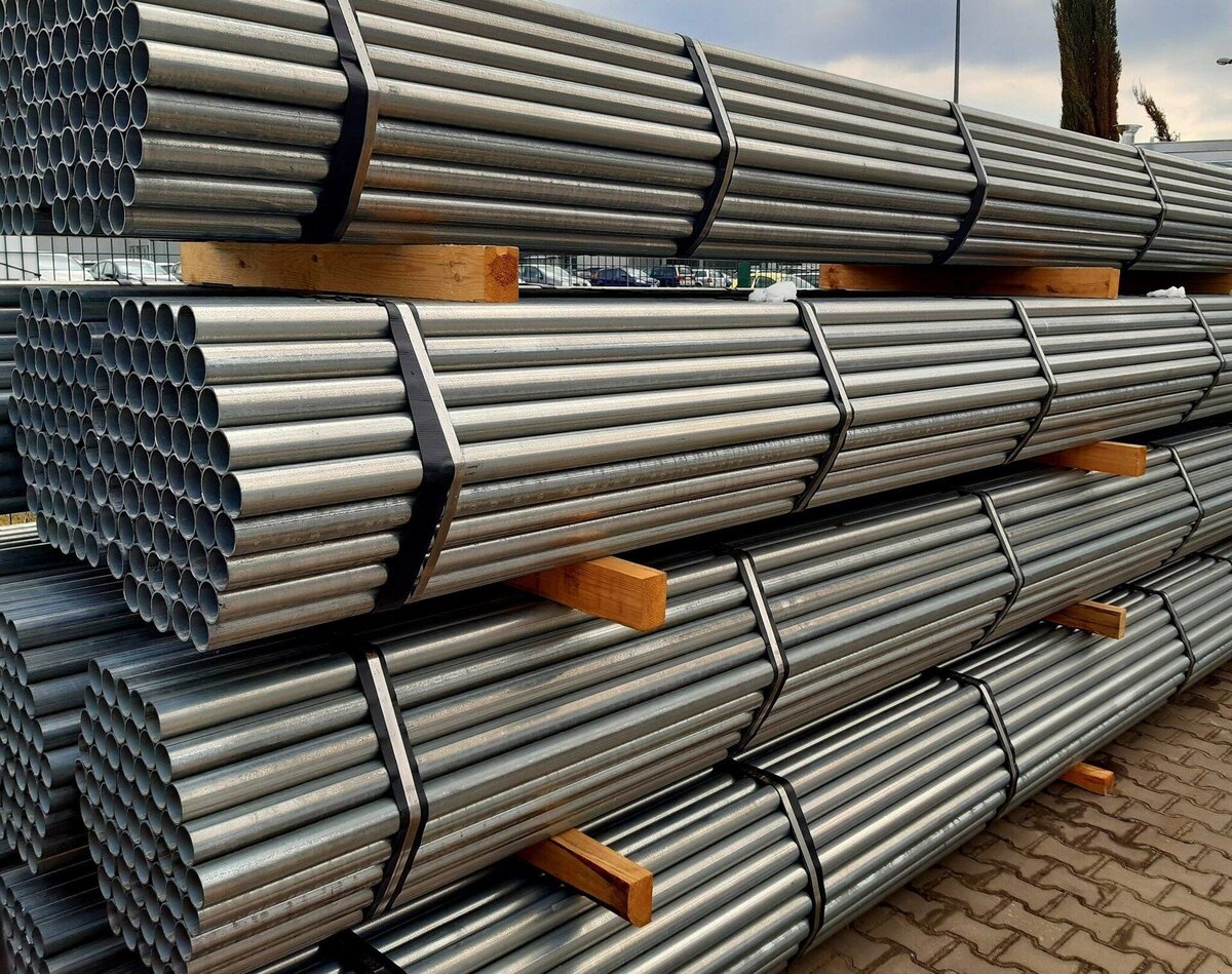 Mega-M Manurack Tubo Montante 150x6 cm Zincato