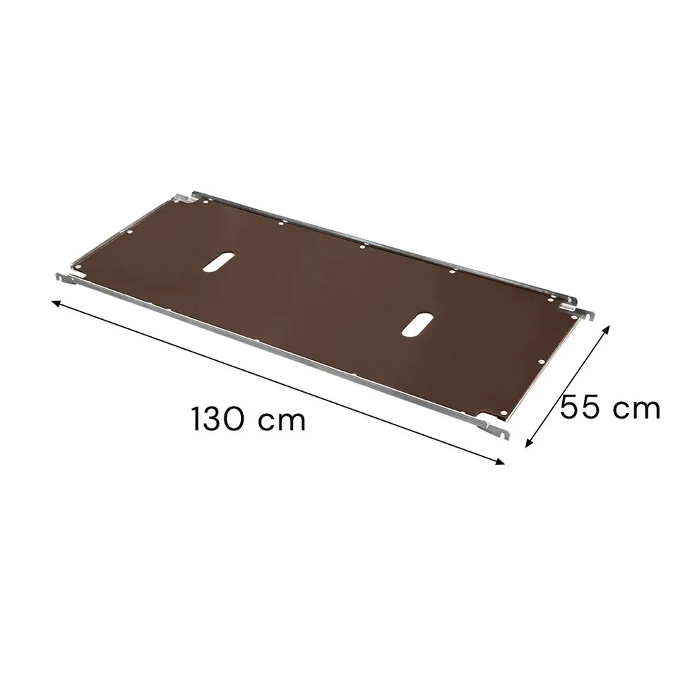 Mega-M ripiano carrello danese 130x55 cm compensato 75 kg