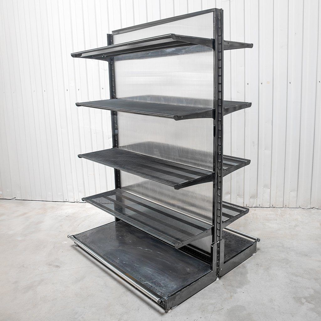 Wireland Solid York H-191 L-128 scaffale negozio 8 ripiani modulo