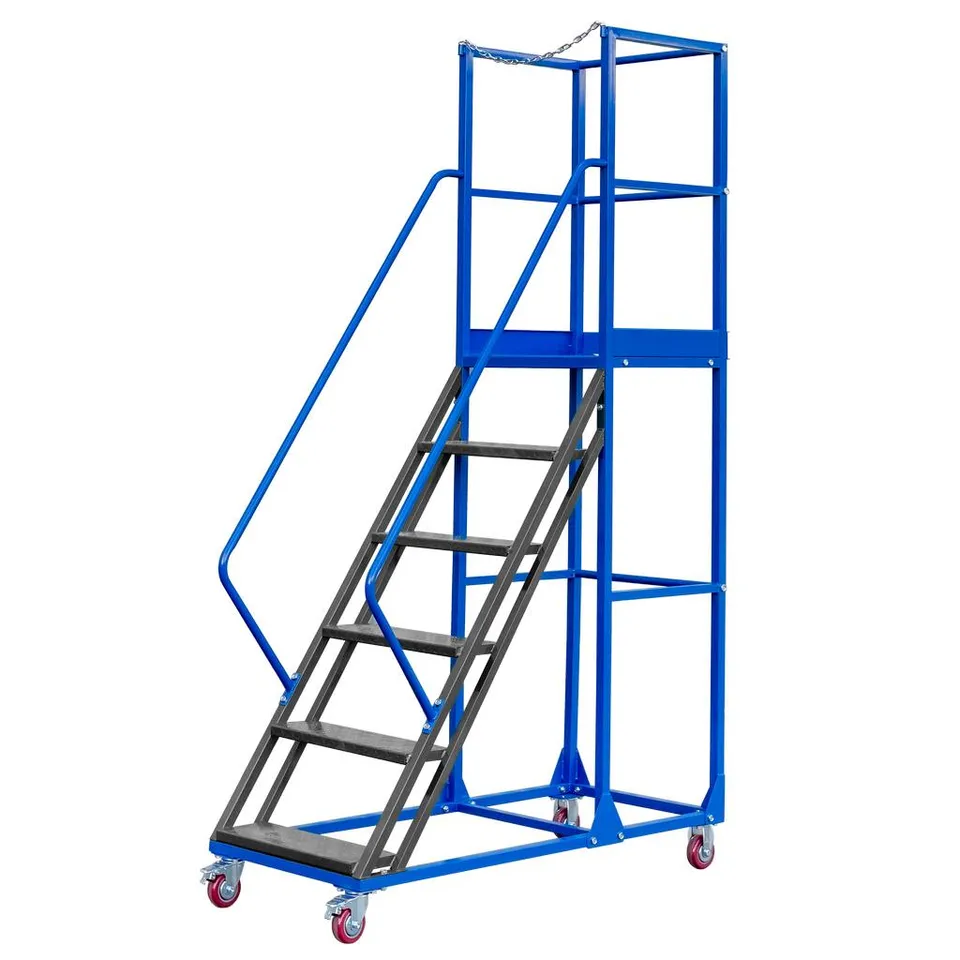 Mega-M Standard H-150 scala da magazzino mobile 6 gradini