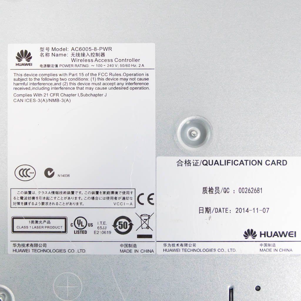 Huawei AC6005-8-PWR controller wireless 8 porte PoE 4 Gbps