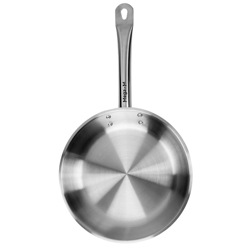 Mega-M padella acciaio inox 22 cm induzione