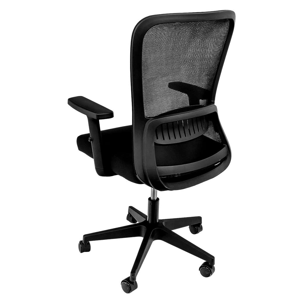 FURVERO Norma BP/A1D/L1D Sedia Ufficio Nera Ergonomica